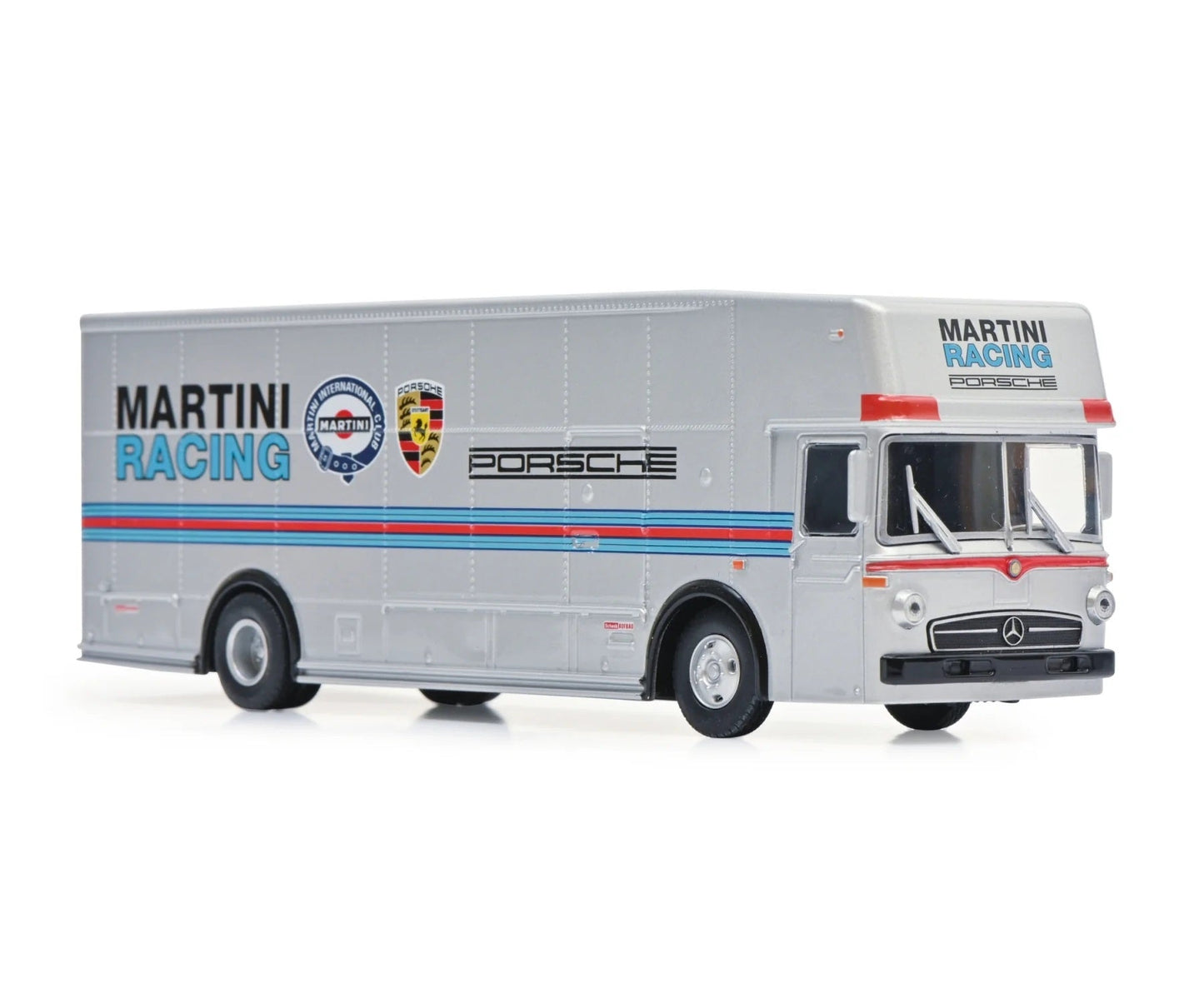 Schuco Mercedes-Benz Tranporter Martini Racing Porsche - Scala 1/64