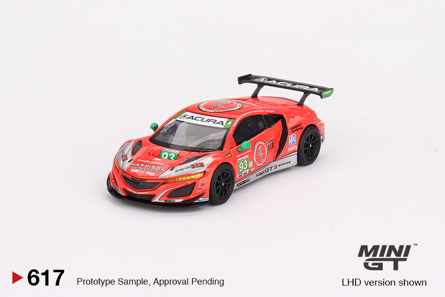 Mini GT - Acura NSX GT3 EVO22 #93 2023 IMSA Daytona 24 Hrs - Scala 1/64 MGT00617-L