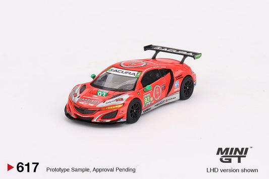 Mini GT - Acura NSX GT3 EVO22 #93 2023 IMSA Daytona 24 Hrs - Scale 1/64 MGT00617-L