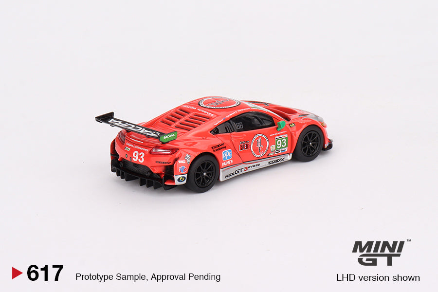 Mini GT - Acura NSX GT3 EVO22 #93 2023 IMSA Daytona 24 Hrs - Scala 1/64 MGT00617-L