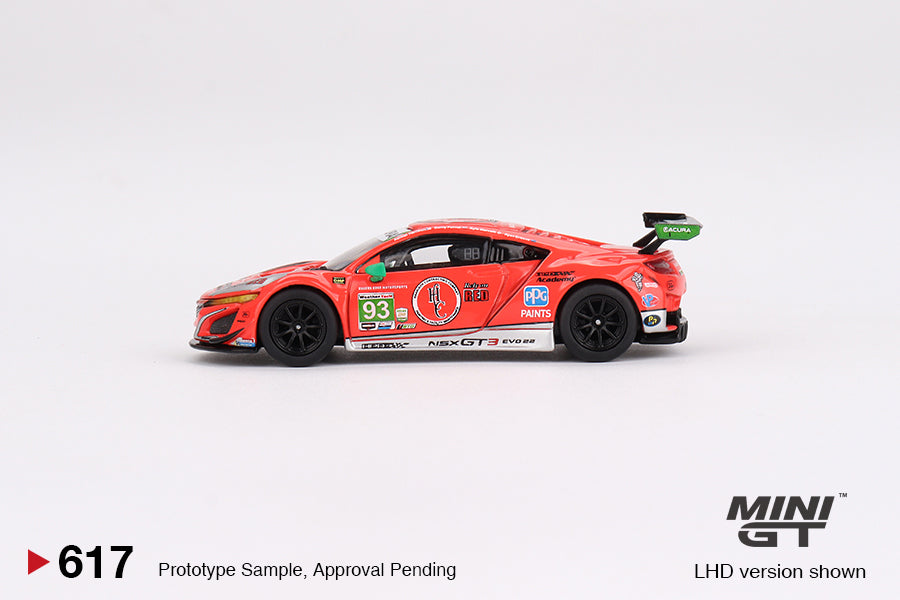 Mini GT - Acura NSX GT3 EVO22 #93 2023 IMSA Daytona 24 Hrs - Scala 1/64 MGT00617-L