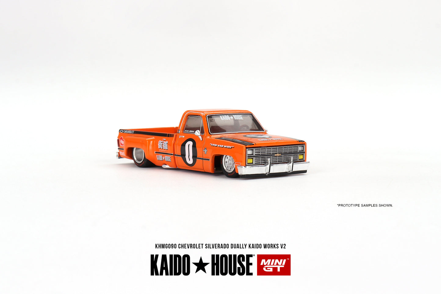 Mini GT - Chevrolet Silverado Dually KAIDO WORKS V2 - KAIDO HOUSE - Scala 1/64 KHMG090