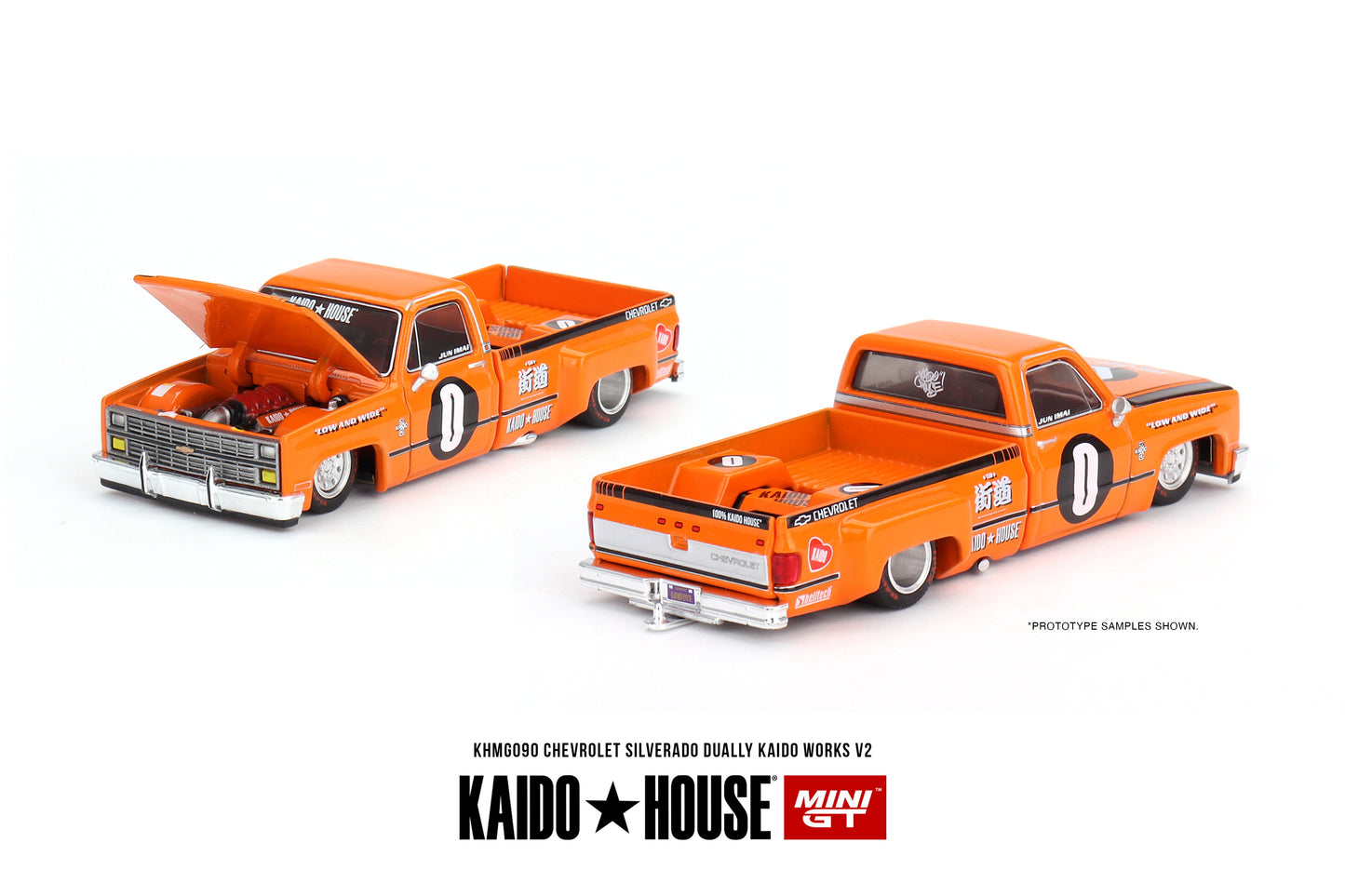 Mini GT - Chevrolet Silverado Dually KAIDO WORKS V2 - KAIDO HOUSE - Scale 1/64 KHMG090