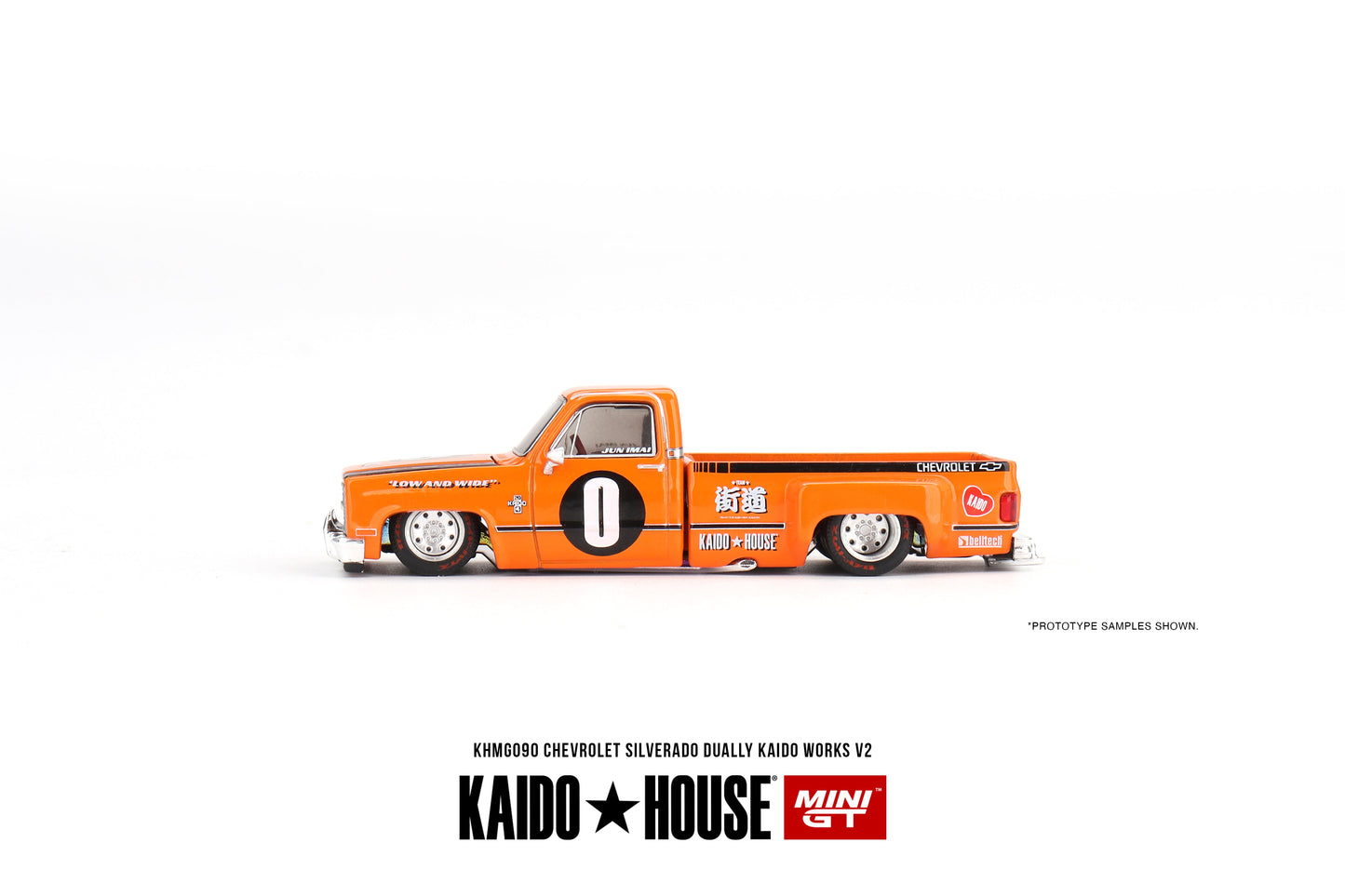 Mini GT - Chevrolet Silverado Dually KAIDO WORKS V2 - KAIDO HOUSE - Scala 1/64 KHMG090