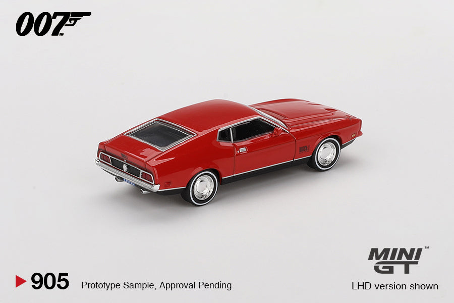 [PRE-ORDER] Mini Gt - 1971 Ford Mustang Mach 1 - Diamonds Are Forever 007 James Bond - Scala 1/64 MGT00905-007E English Blister