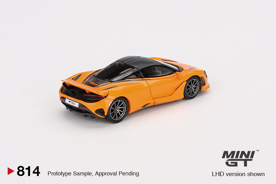 Mini GT - McLaren 750S McLaren Orange - Scale 1/64 MGT00814-L