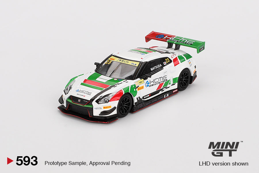 Mini GT - Nissan GT-R NISMO GT3 #23 KCMG 2018 FIA GT World Cup Macau - Scale 1/64 MGT00593