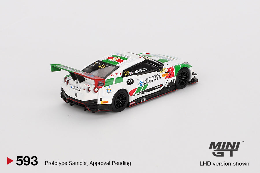 Mini GT - Nissan GT-R NISMO GT3 #23 KCMG 2018 FIA GT World Cup Macau - Scale 1/64 MGT00593