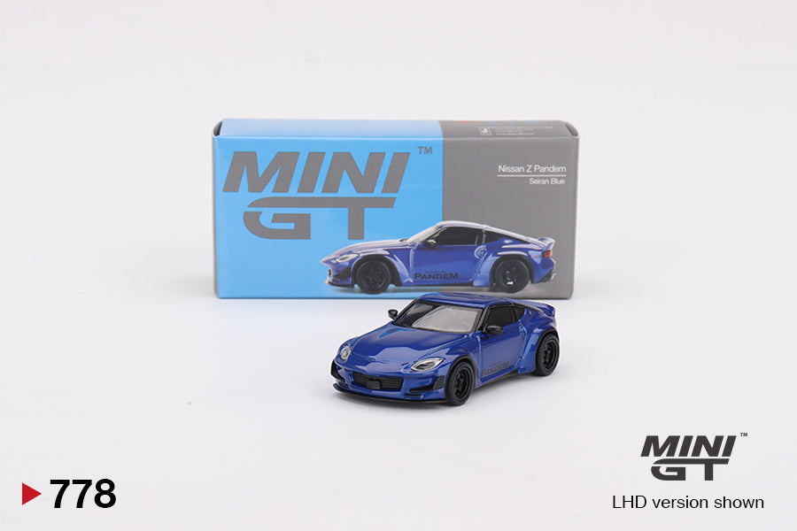 Mini GT - Nissan Z Pandem Seiran Blue - Scale 1/64 MGT00778-L