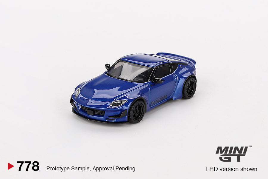 Mini GT - Nissan Z Pandem Seiran Blue - Scala 1/64 MGT00778-L