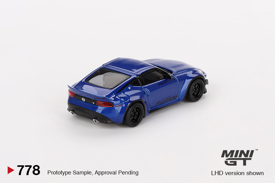 Mini GT - Nissan Z Pandem Seiran Blue - Scale 1/64 MGT00778-L