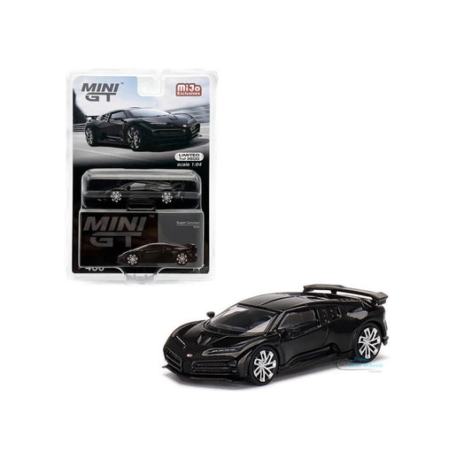 Mini GT - Bugatti Centodieci Black MiJo Exclusives - Scala 1/64 MGT00466MJ