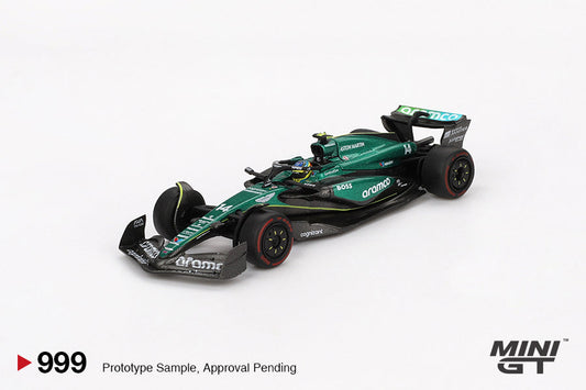 [PRE-ORDER] Mini GT - Aston Martin AMR24 #14 Fernando Alonso F1 Bahrain GP 2024 - Scale 1/64 MGT00999-L