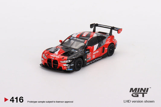 Mini GT - BMW M4 GT3 #25 BMW Team RLL 2022 IMSA Daytona 24 Hrs - Scale 1/64 MGT00416-L