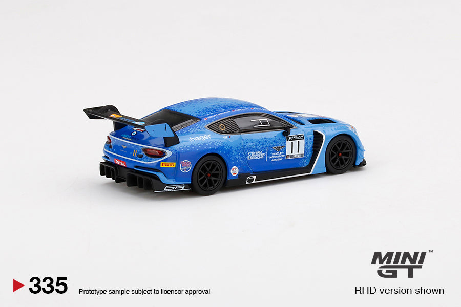 Mini GT - Bentley Continental GT3 #11 2020 Total 24 Hrs of Spa - Scala 1/64 MGT00335-R