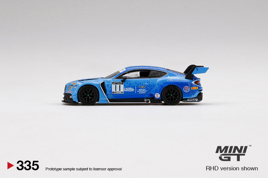 Mini GT - Bentley Continental GT3 #11 2020 Total 24 Hrs of Spa - Scale 1/64 MGT00335-R