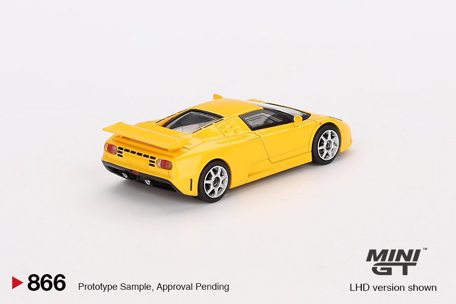 [PRE-ORDER] Mini Gt - Bugatti EB110 Super Sport Giallo Bugatti - Scala 1/64 MGT00866-L