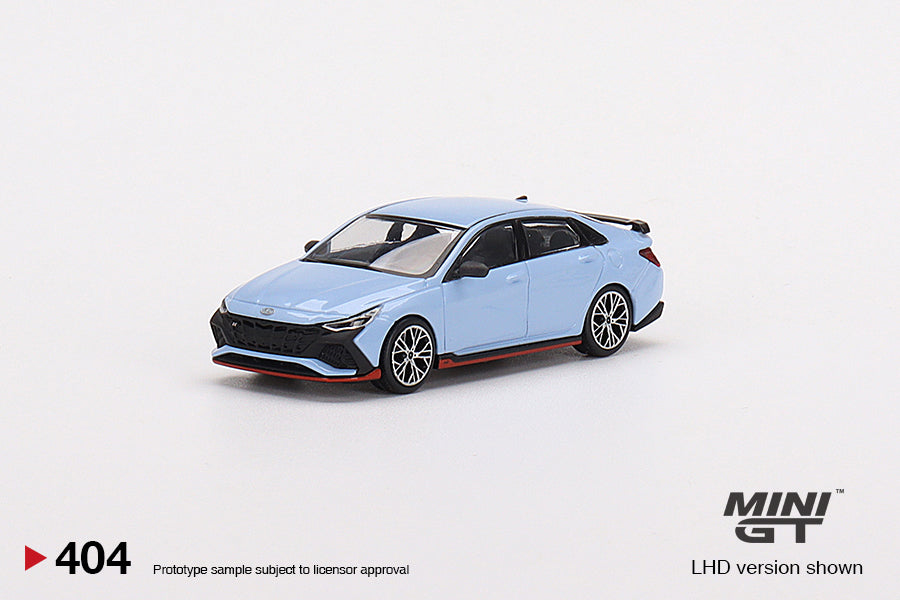 Mini GT - Hyundai Elantra N Performance Blue - Scale 1/64 MGT00404