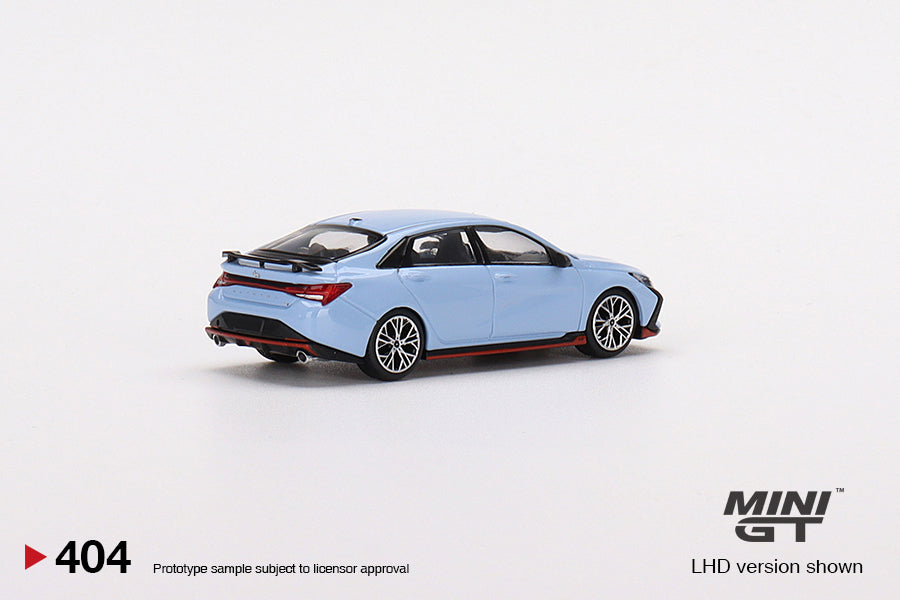 Mini GT - Hyundai Elantra N Performance Blue - Scale 1/64 MGT00404