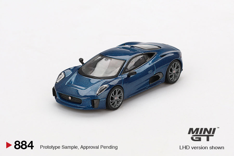 [PRE-ORDER] Mini Gt - Jaguar C-X75 Blue - Scale 1/64 MGT00884-L