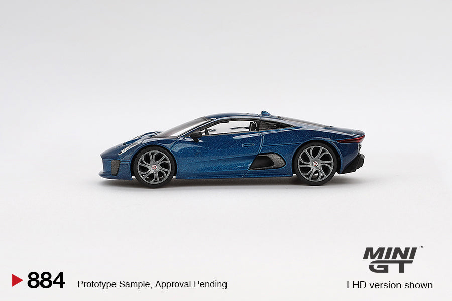 [PRE-ORDER] Mini Gt - Jaguar C-X75 Blue - Scale 1/64 MGT00884-L