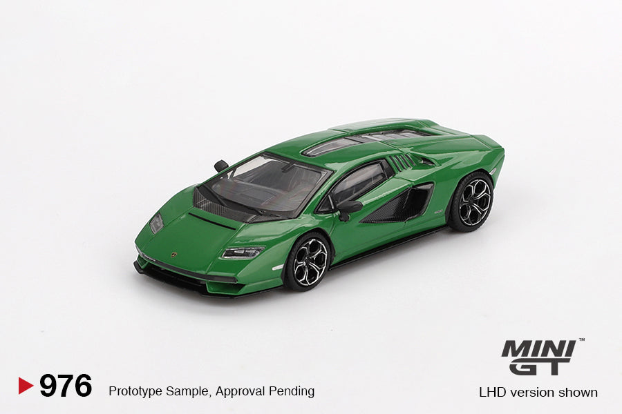 [PRE-ORDER] Mini GT - Lamborghini Countach LPI 800-4 Medium Green 2022 - 1/64 Scale MGT00976-L