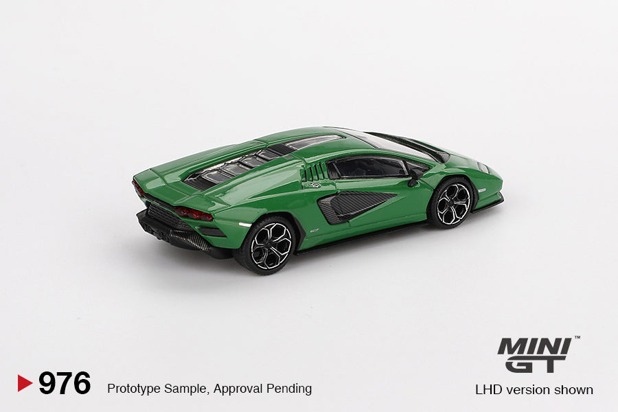 [PRE-ORDER] Mini GT - Lamborghini Countach LPI 800-4 Medium Green 2022 - 1/64 Scale MGT00976-L