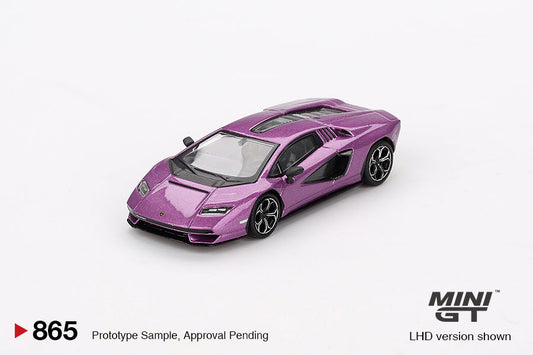 [PRE-ORDER] Mini Gt - Lamborghini Countach LPI 800-4 Viola 30th - Scale 1/64 MGT00865-L