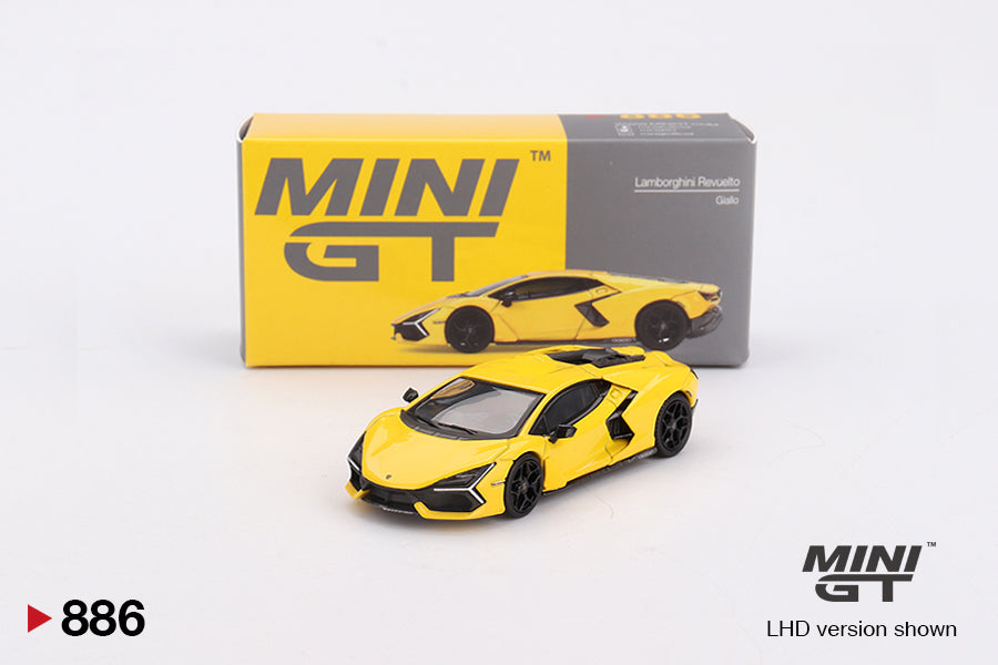 [PRE-ORDER] Mini Gt - Lamborghini Revuelto Yellow - 1/64 Scale MGT00886-L