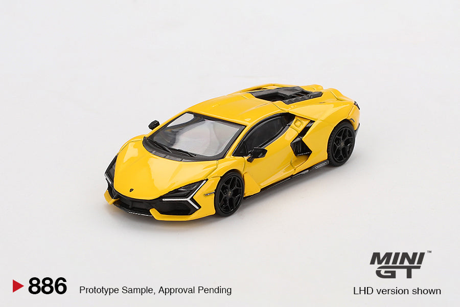 [PRE-ORDER] Mini Gt - Lamborghini Revuelto Giallo - Scala 1/64 MGT00886-L