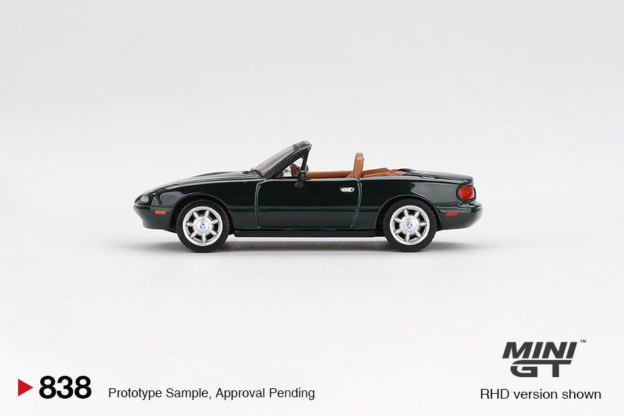 Mini GT - MAZDA MX-5 Eunos Roadster V Special Excellent Green 1990 - Scala 1/64 MGT00838-R