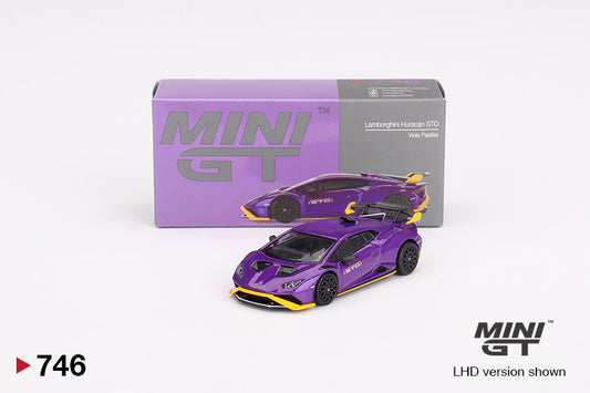 Mini GT - Lamborghini Huracán STO Viola Pasifae - Scala 1/64  MGT00746 LDH