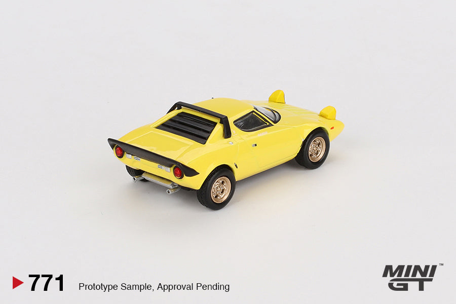 Mini GT - Lancia Stratos HF Stradale Giallo Fly - Scala 1/64 MGT00771