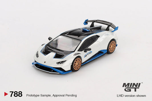 [PRE-ORDER] Mini GT - Lamborghini Huracán STO Bianco Asopo - Scale 1/64 MGT00788-L