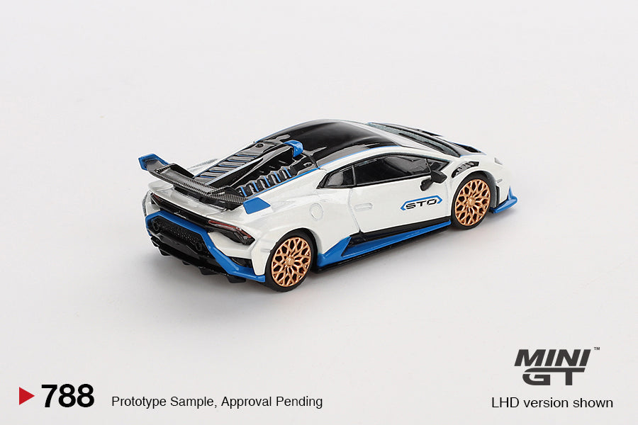 [PRE-ORDER] Mini GT - Lamborghini Huracán STO Bianco Asopo - Scale 1/64 MGT00788-L