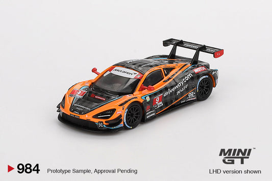 [PRE-ORDER] Mini GT - McLaren 720S GT3 EVO PFAFF Motorsports Daytona 24hrs 2024 - Scala 1/64 MGT00984-L