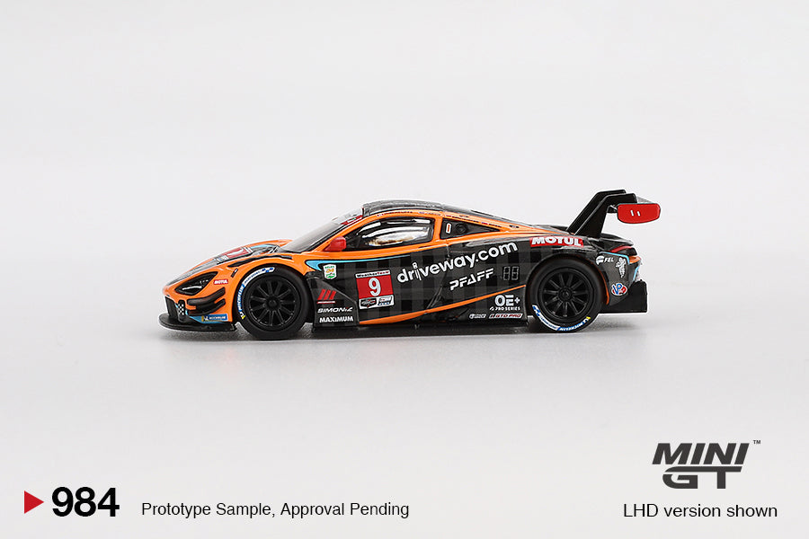 [PRE-ORDER] Mini GT - McLaren 720S GT3 EVO PFAFF Motorsports Daytona 24hrs 2024 - Scala 1/64 MGT00984-L