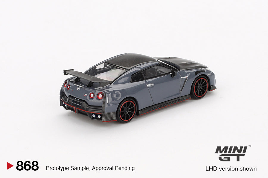 [PRE-ORDER] Mini Gt - Nissan GT-R Nismo 2024 NISMO Stealth Gray - Scale 1/64 MGT00868-L