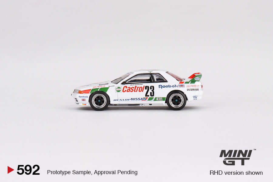 Mini GT - Nissan Skyline GT-R (R32) Gr. A #23 1990 Macau Guia Race Winner RDH - Scala 1/64 MGT00592