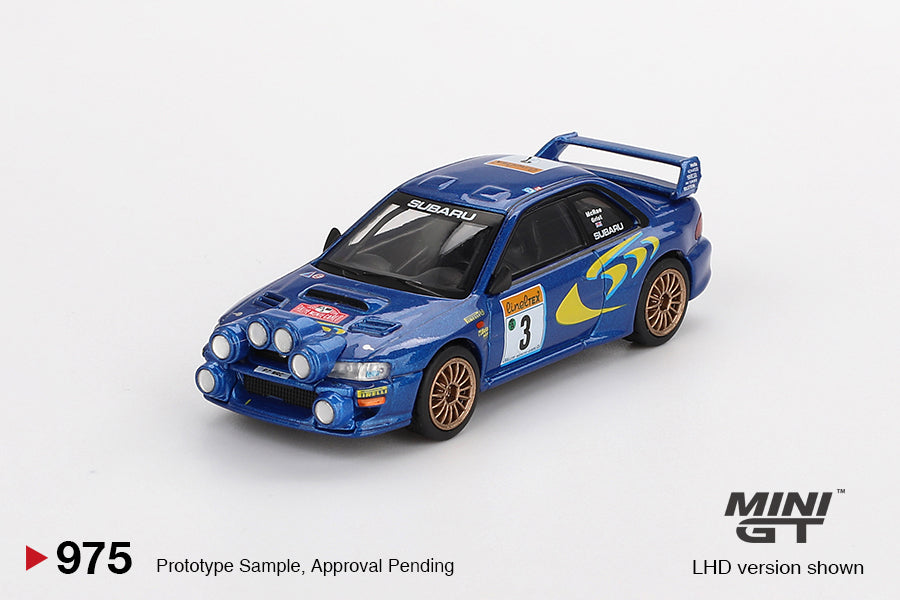 [PRE-ORDER] Mini GT - Subaru Impreza WRC98 #3 Rally Monte-Carlo 1998 - Scala 1/64 MGT00975-L