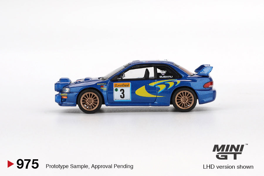 [PRE-ORDER] Mini GT - Subaru Impreza WRC98 #3 Rally Monte-Carlo 1998 - Scale 1/64 MGT00975-L