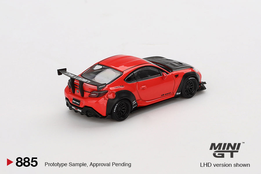 [PRE-ORDER] Mini Gt - Toyota GR86 LB★Nation Red - Scale 1/64 MGT00885-L