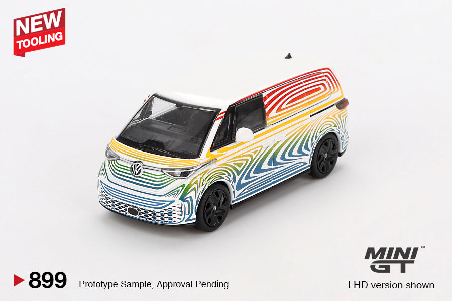 [PRE-ORDER] Mini GT - Volkswagen ID. Buzz Prototype "Rainbow" - Scala 1/64 MGT00899-L