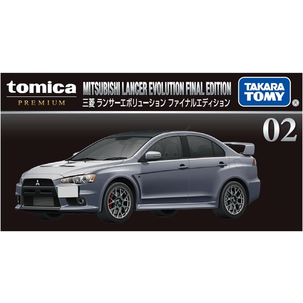 Takara Tomy Tomica Premium - Mitsubishi Lancer Evolution Final Edition - Scale 1/61