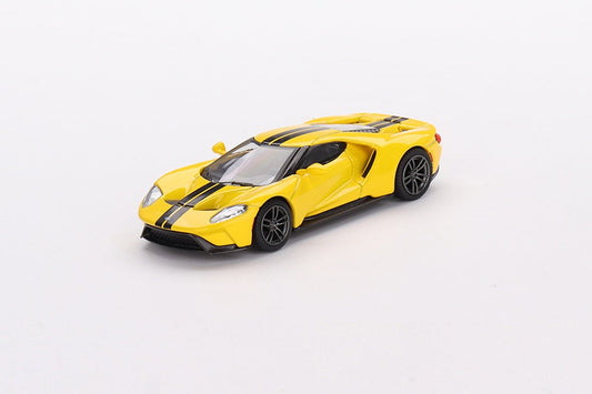 Mini GT - Ford GT Triple Yellow - Scala 1/64 MGT00613