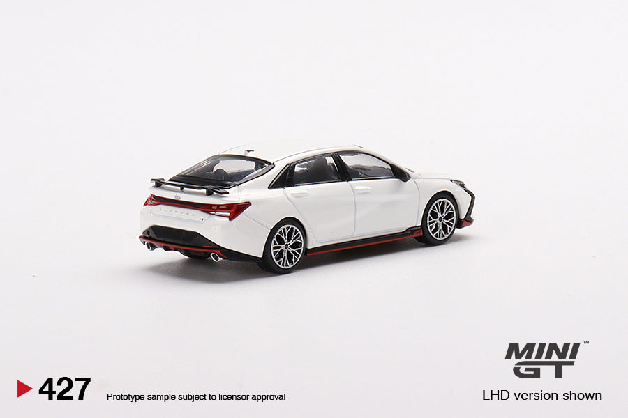 Mini GT - Hyundai Elantra N Ceramic White - Scala 1/64 MGT00427-L