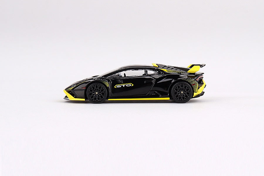 Mini GT - Lamborghini Huracán STO Nero Noctis LDH - Scala 1/64 MGT00638