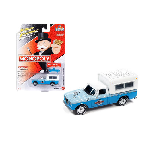 Johnny Lightning - 1960 Studebaker Camper "Water Works" Series Monopoly - 1/64 Scale