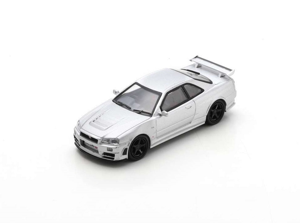 Schuco Nismo R34 GT-R Z-tune Silver - Scale 1/64