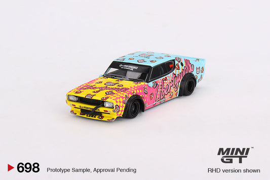 Mini GT - Nissan Skyline Kenmeri Liberty Walk LBWK KUMA RDH - Scale 1/64 MGT00698